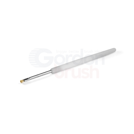 GORDON BRUSH Hog Bristle and Straight Handle Instrument Cleaner Brush 906500CK